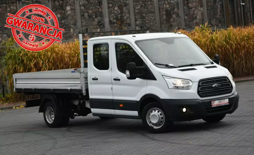 Ford Transit DOKA 2.0TDCi 131KM 2016r. MAXi wywrotka kipper 7os. SALON Klima HAK zdjęcie 
