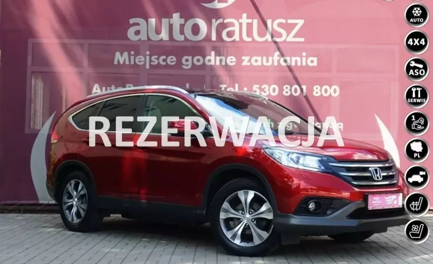 Honda CR-V FV 23% / Salon Polska / 2.0 Benz - Automat / 1- wszy właściciel / Full zdjęcie 1