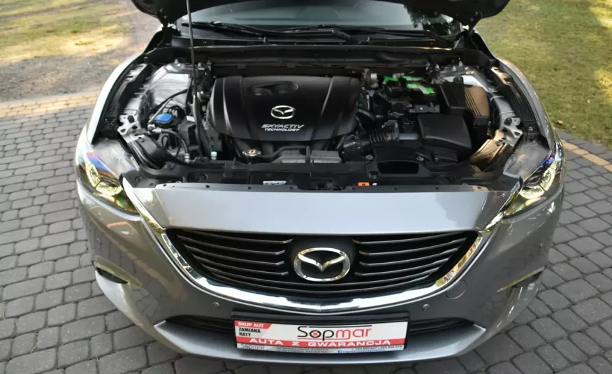 Mazda 6 2.5 192KM 2015r. Xenon NAVi LED Kamera 19" Polecam zdjęcie 21