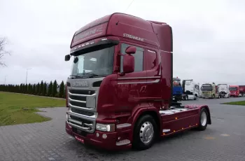 Scania R 450 / TOPLINE / RETARDER / SKÓRY / NAVI / EURO 6 /