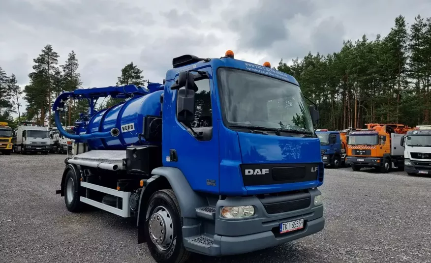 DAF LF 55.220 WUKO SW-6D do zbierania odpadów płynnych separatorów WUKO asenizacyjny separator beczka odpady czyszczenie kanalizacja zdjęcie 2