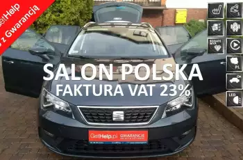 Seat Leon Salon PL/ Stan Idealny/ Bezwypadkowy//1.5 TSI/ Ledy/XII.2019