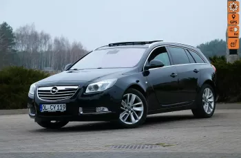 Opel Insignia 160KM Panorama Navi El.Klapa Pół Skóry Podgrze.Fotele Kierownica Niemc