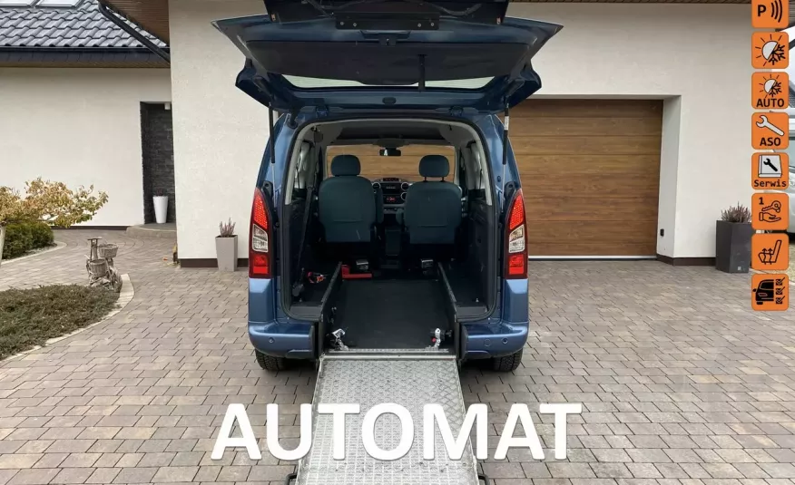 Citroen Berlingo 13r. automat podjazd dla inwalidów rampa wózek zdjęcie 