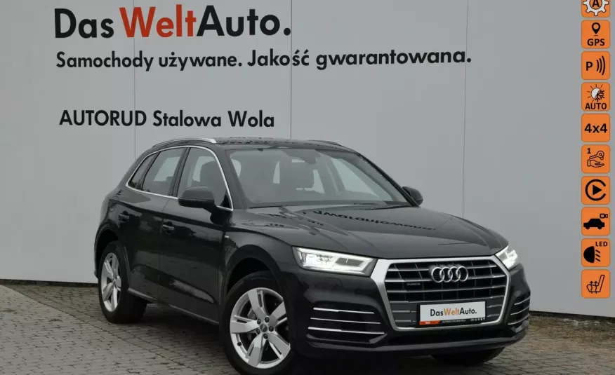 Audi Q5 2.0TDI 190KM Quattro S-tronic S-line Kamera Nagł. B&O Hak Gwar. FV23 zdjęcie 
