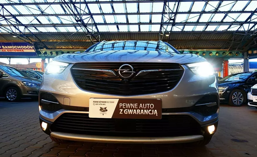 Opel Grandland X GWARANCJA I-wł Kraj Bezwypadkowy 130KM Automat ELEGANCE+Business FV23% 4x2 zdjęcie 