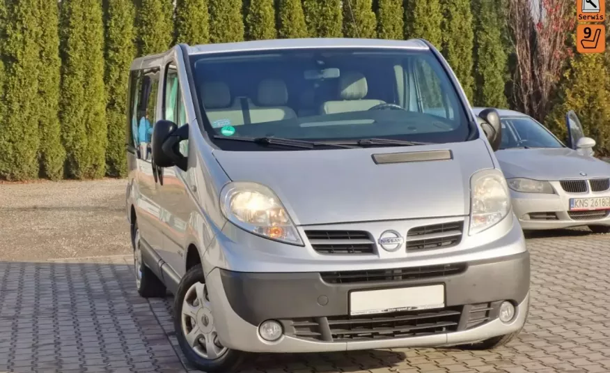 Nissan Primastar 9 osób, nawiewy x 2 zdjęcie 