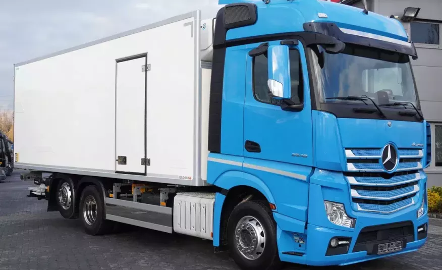 Mercedes Actros 2548 Euro 6 / 6x2 / Chłodnia 18 EPAL / Thermoking TS-300E zdjęcie 