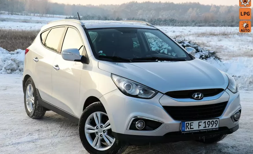 Hyundai ix35 163KM GAZ Pół Skóry Klimatronik Tempomat Niemcy zdjęcie 