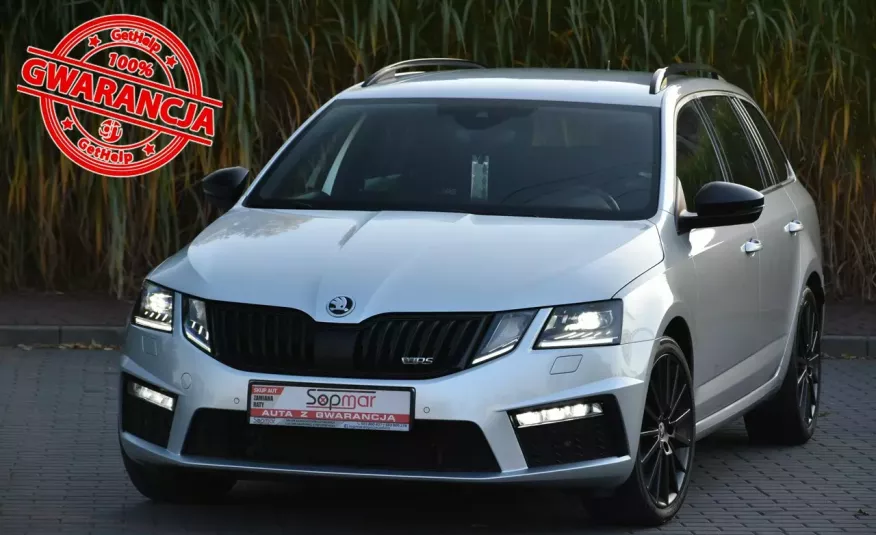 Skoda Octavia vRS 2.0TDi 184KM Manual 2017r. Navi full LED 2xpdc TEMPOMAT FV23 zdjęcie 