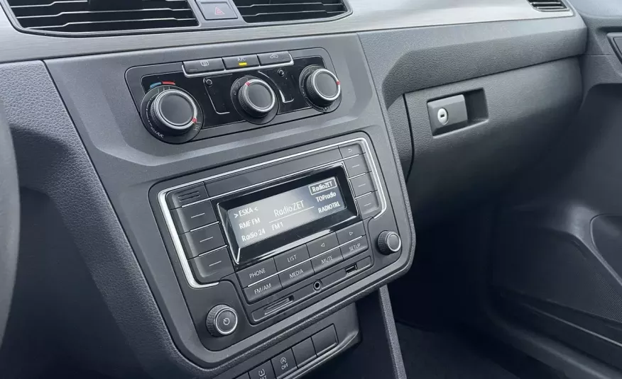 Volkswagen Caddy 2.0 TDi 102KM / Drzwi boczne x2 / Salon PL I-właściciel zdjęcie 15