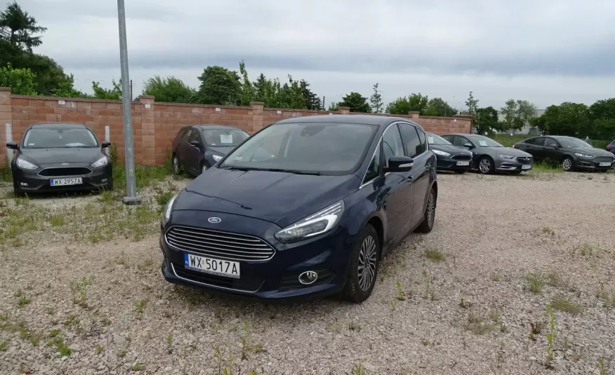 Ford S-Max 2.0 EcoBlue Titanium Salon PL 1 wł ASO FV23% zdjęcie 