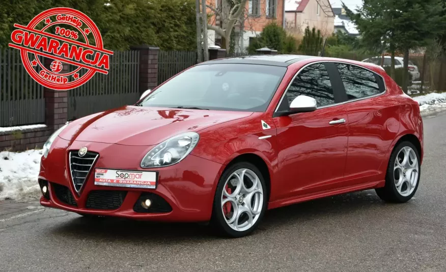 Alfa Romeo Giulietta 1.4T 170KM Manual 2011r. SALON QV pakiet DNA Rosso LED Skóra zdjęcie 