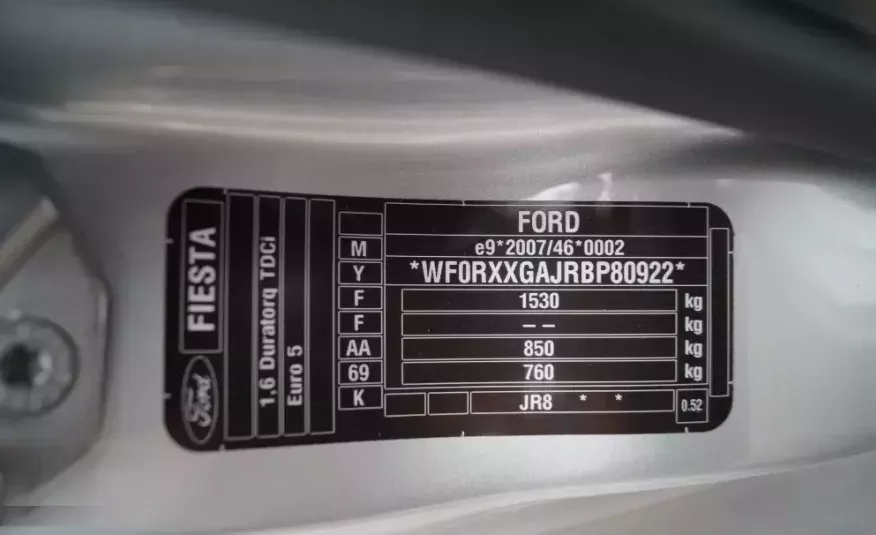 Ford Fiesta Van Ciężarowa Silni 1.6 Tdci. FV23% zdjęcie 26