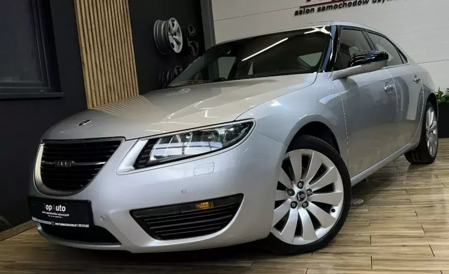 Saab 9-5 2.0 TID automat HUD PERFEKCYJNY gwarancja BEZWYPADKOWY FILM zdjęcie 