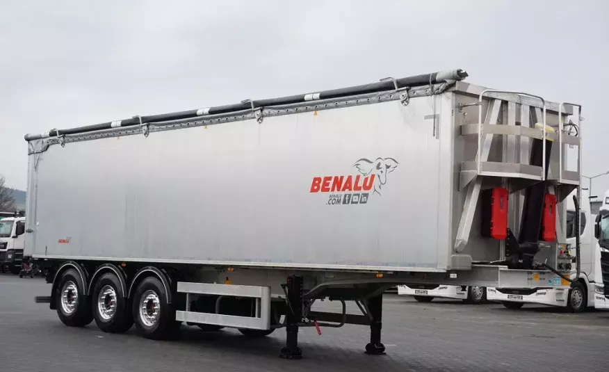 BENALU / WYWROTKA / 58 M3 / OŚ PODNOSZONA / JAK NOWA zdjęcie 