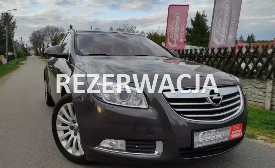 Opel Insignia Insignia 1.6 Turbo 180KM Sport Tourer Xenon Led Skóry Opłaty GWARANCJA zdjęcie 