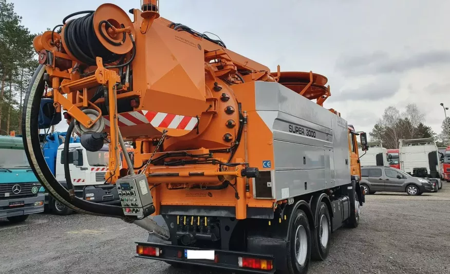 WUKO Wiedemann Super 3000 z recyklingiem 6x4 wynajem WUKO asenizacyjny separator beczka odpady recykling zdjęcie 2