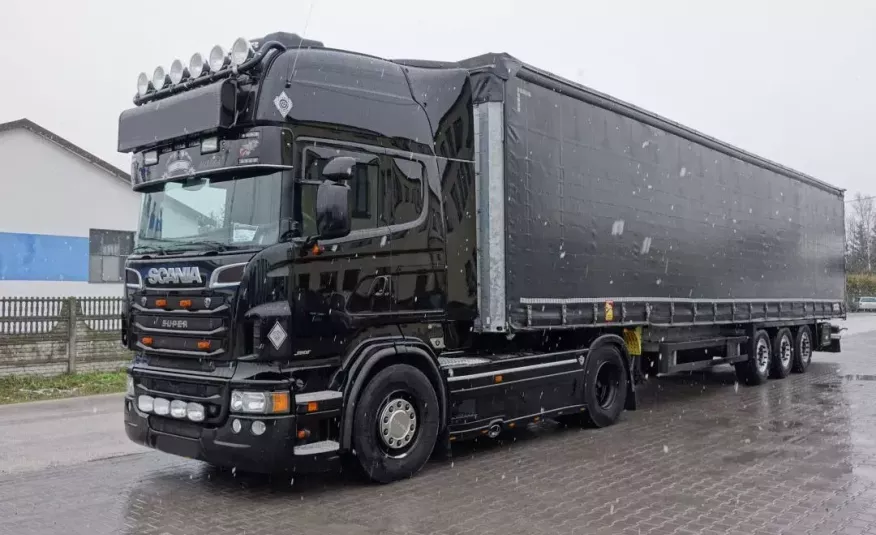 Scania R500 V8 SUPER EEV - 2013R +SCHMITZ FIRANKA / STANDARD - 2017R zdjęcie 