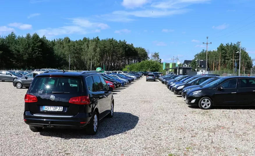 Volkswagen Sharan Pół Skóry Park Assist El.Drzwi Navi 3xKlimatronik Pdc HIGHLINE Niemcy zdjęcie 14