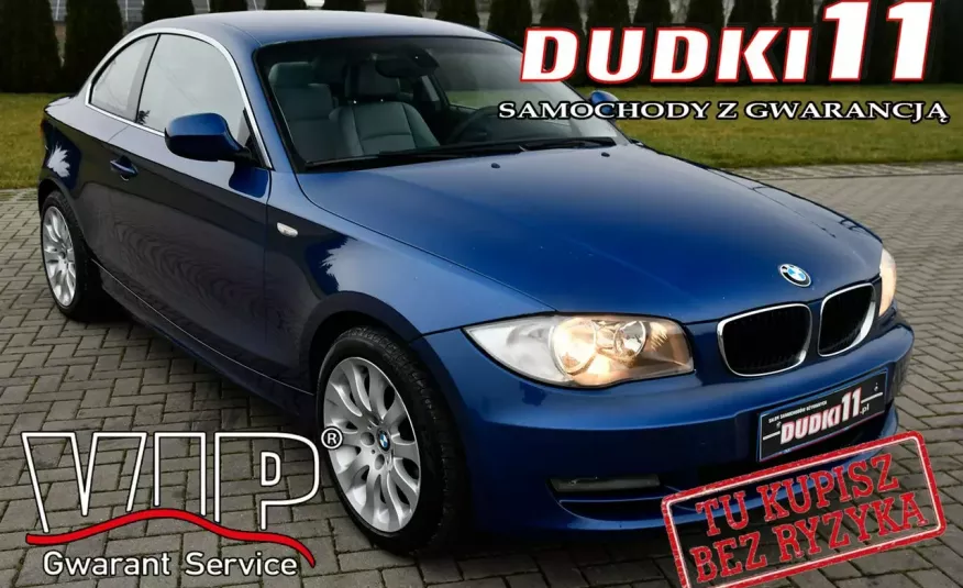 BMW 118 2.0d Serwis, Skóry, Klimatr 2 str. Parktronic, .GWARANCJA zdjęcie 1