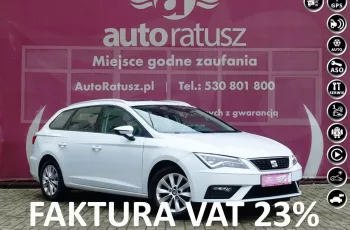 Seat Leon Fv Vat 23% / Lampy Full LED / Szklany dach / Automat / Pełny Serwis /