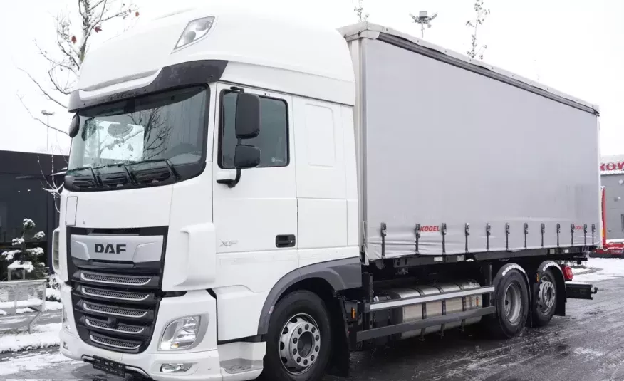 DAF XF 450 FAR / Euro 6 / 6x2 / BDF Firanka / Standard zdjęcie 