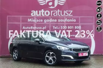 Peugeot 508 SW 180KM ALLURE Full Led Navi Skóry Automat Serwis Szklany Dach