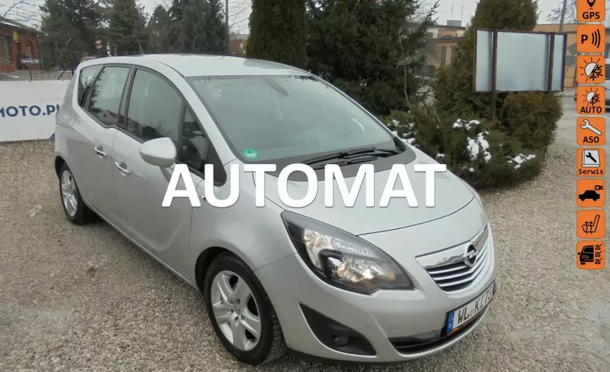 Opel Meriva Super wyposażenie-patrz zdjęcia 40 szt .AUTOMAT , niski przebieg-zobacz zdjęcie 