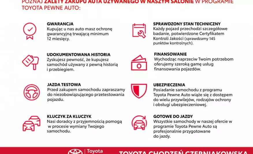 Toyota Corolla 1.2 T 116KM ACTIVE, salon Polska, gwarancja zdjęcie 25