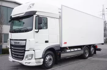 DAF XF 450 FAR E6 6x2 Chłodnia Kiesling 18 Europalet