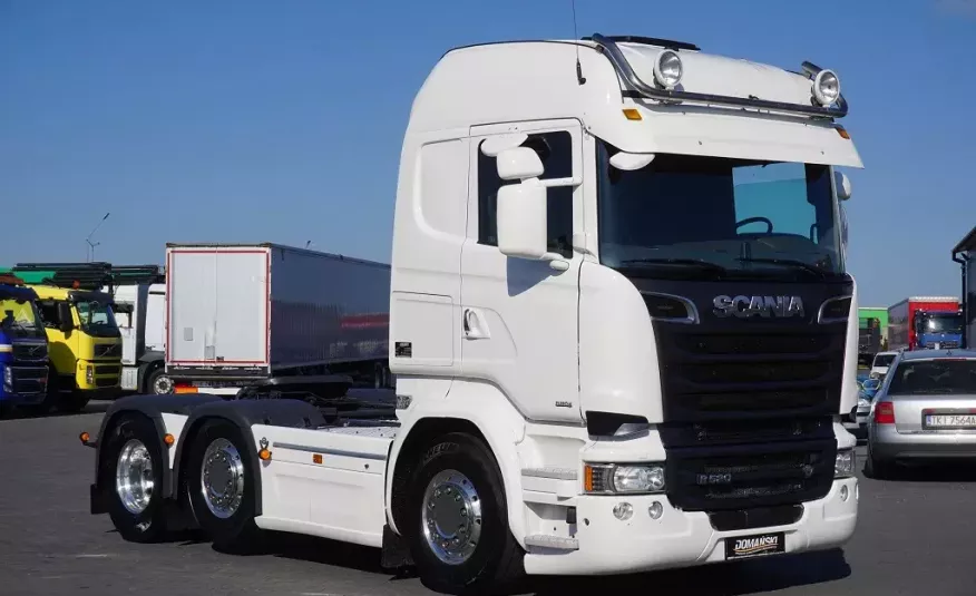 Scania / R 520 / V 8 / 6 X 2 / EURO 6 / PUSHER / OŚ SKRĘTNA / DMC 70 000 KG zdjęcie 