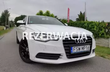 Audi A6 A6 C7 2.0 TDI Sedan Biała Xenon Skóry Alu 18 Rej PL GWARANCJA