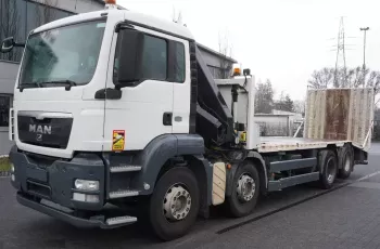 MAN TGS 35.360 8x2-4 z Dźwigiem HDS Fassi F150A.22