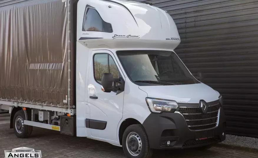 Renault Master 2.3 Bi TURBO Międzynarodówka 10ep FIRANKA + KABINA SYPIALNA NOWY MODEL zdjęcie 