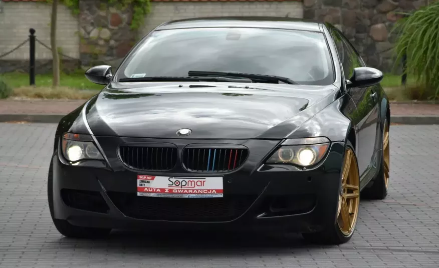 BMW M6 5.0 V10 507KM SMG 2006r. Carbon 20" Skóra NAVi Xenon zdjęcie 