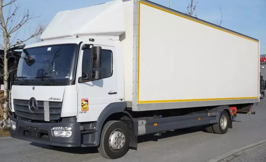 Mercedes Atego 1218 / Euro 6 / 20 europalet / winda / 200 tys.km zdjęcie 