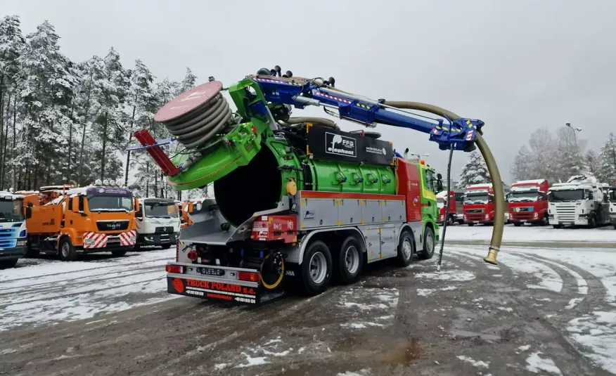 Scania FFG ELEPHANT WUKO KOMBI DO CZYSZCZENIA KANAŁÓW WUKO asenizacyjny separator beczka odpady czyszczenie kanalizacja zdjęcie 1