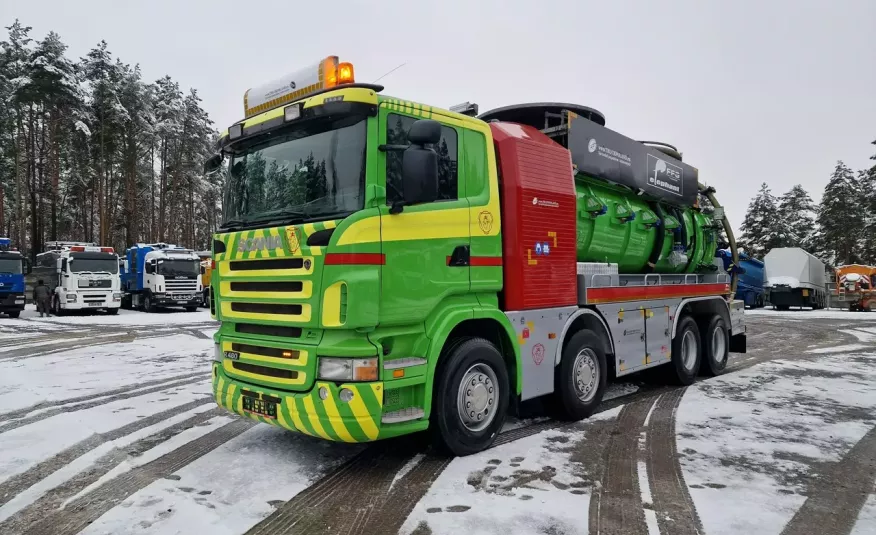 Scania FFG ELEPHANT WUKO KOMBI DO CZYSZCZENIA KANAŁÓW WUKO asenizacyjny separator beczka odpady czyszczenie kanalizacja zdjęcie 2