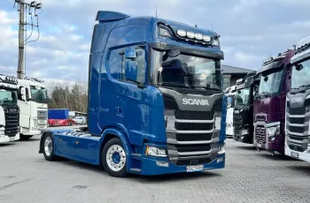Scania S450 Full led klima postojowa mega low deck 2019/2019 kontrakt scania