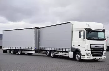 DAF 106 / 530 / SSC / ACC / EURO 6 / ZESTAW PRZEJAZDOWY 120 M3