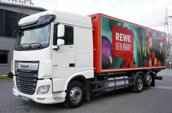 DAF XF 450 FAR 6x2 Euro 6 / ROHR BDF Izoterma 18 palet
