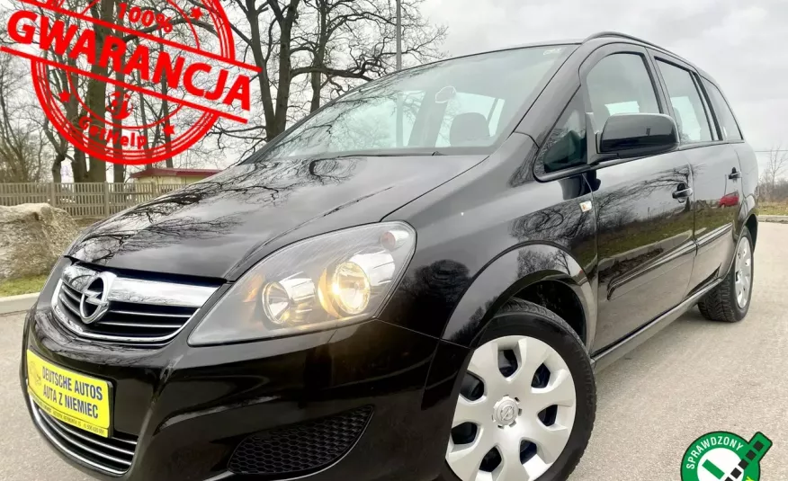 Opel Zafira Idealna z Niemiec Lift 1.8 Benzyna Klima Opłacona Gwarancja Serwis zdjęcie 