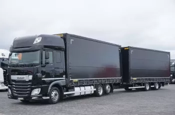 DAF 106 / 460 / SSC / ACC / EURO 6 / ZESTAW PRZEJAZDOWY 120 M3