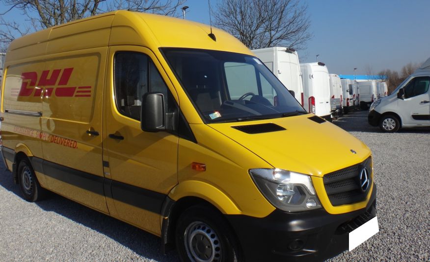 Mercedes LIFT L2H2 2013 zabudowa kurierska półki DHL kamera cofania ŁADNY zdjęcie 