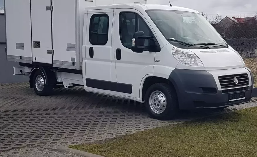 Fiat Ducato 7 OSÓB DOKA KONTENER 3.20x1.98x1, 58 DOUBLE KABINA BRYGADÓWKA zdjęcie 