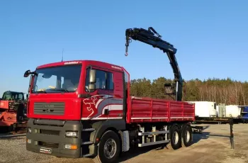 MAN Man 26.440 6x4 HDS HIAB 166 B-3 DUO Wywrotka Meiller 2-stronna