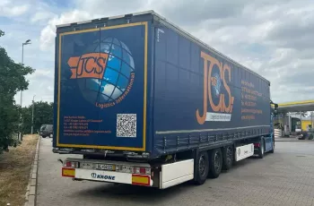 Krone Krone standard 2x kosz paletowy saf os podnoszona z Niemiec prosto z transportu