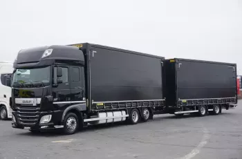 DAF 106 / 460 / SSC / ACC / EURO 6 / ZESTAW PRZEJAZDOWY 120 M3