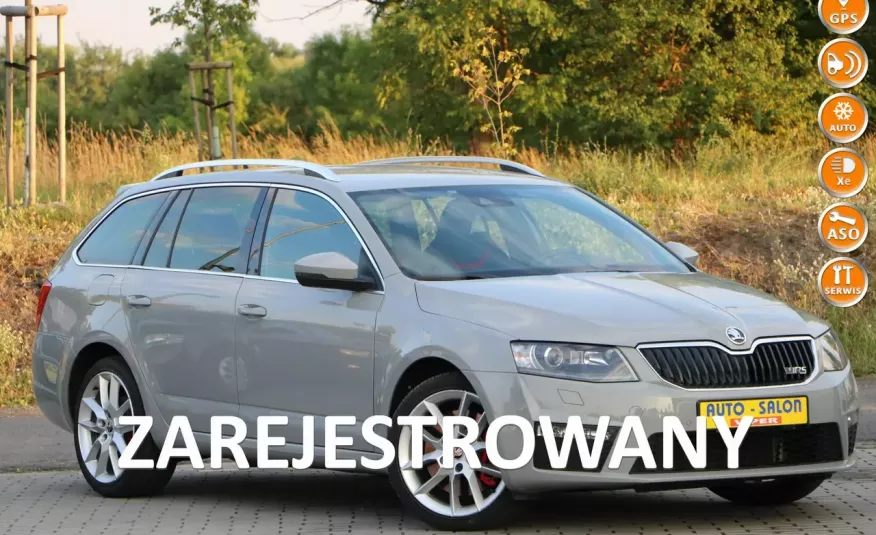 Skoda Octavia RS, NAVI, skóra, webasto , zarejestrowany zdjęcie 